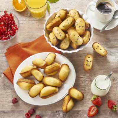 PETIT DEJEUNER MADELEINES CARRE