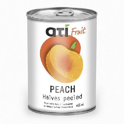 ATI Fruit Peach halves 425ml