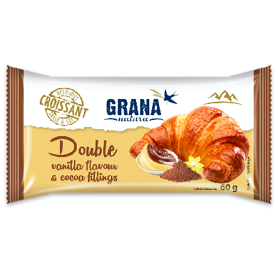 GRANA Croissant vanília-kakaó